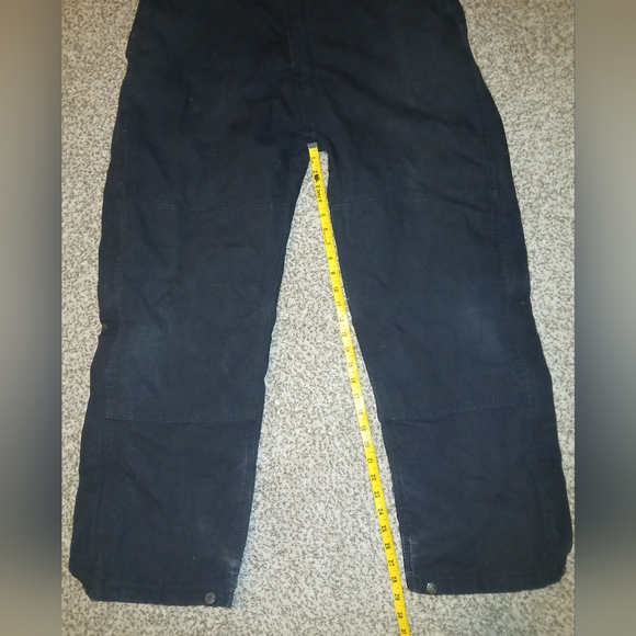 Ridgecut Men's Heavy-Duty Rigid Duck Insulated Bib Overalls.. - Picture 4 of 16